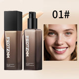 Feotznw Foundation Cream Long-lasting Makeup - 12H Natural Base Skin-toned Fit Natural-looking Lightweight Buildable Coverage