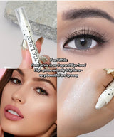 Glitter Eyeshadow High Gloss Pen Matte Diamond Highlighter Pen Waterproof Brighten Silkworm Makeup Pencil Shiny Eyelids Cosmetic