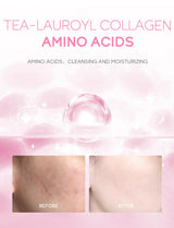 Japanese Cherry Blossom or Vitamin C Facial Cleanser Skin Cleansing Moisturizing  Blackhead Remove Skincare Face Wash Foam Face