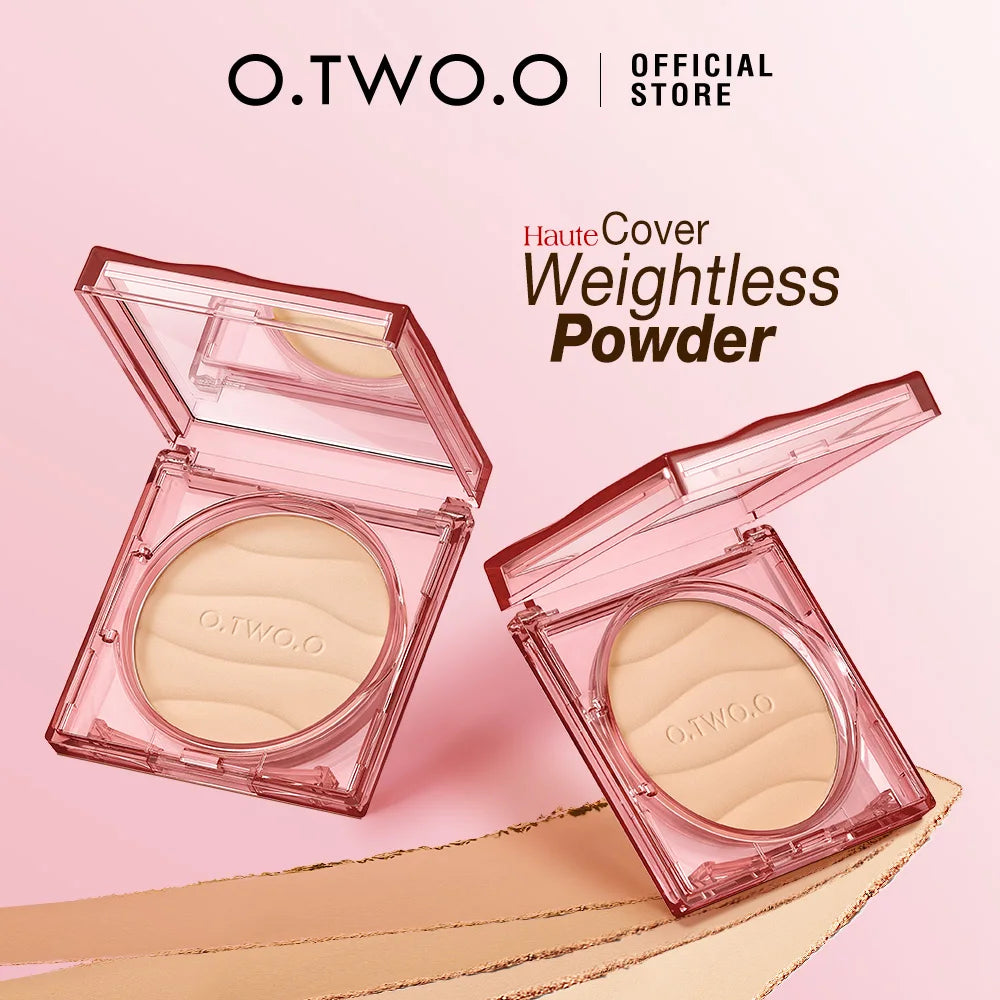 2in1 Setting Sun Protection Weightless Matte Powder Long Lasting High Concealer Power Waterproof Oil Free Compact