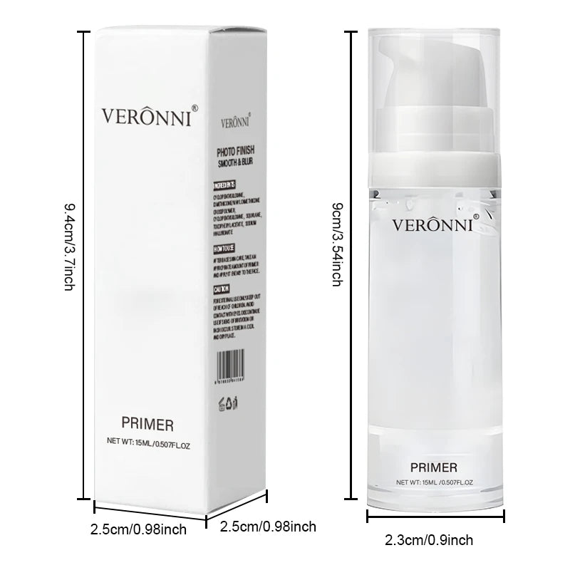 2Pcs Hydrating Face Primer Gel Pore Minimizing Makeup Base Oil Control Long Lasting Smooth Skin Primer For All Skin Types 15ml