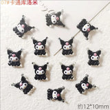 20Pcs Lovely Hello Kitty Cartoon Nail Accessories for Summer Fun Nail Charms Designed for Beautiful Girls