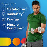 Multivitamin for Men, Multivitamin/Multimineral Supplement with Vitamin D3, B Vitamins and Antioxidants, Gluten Free, Non-GMO
