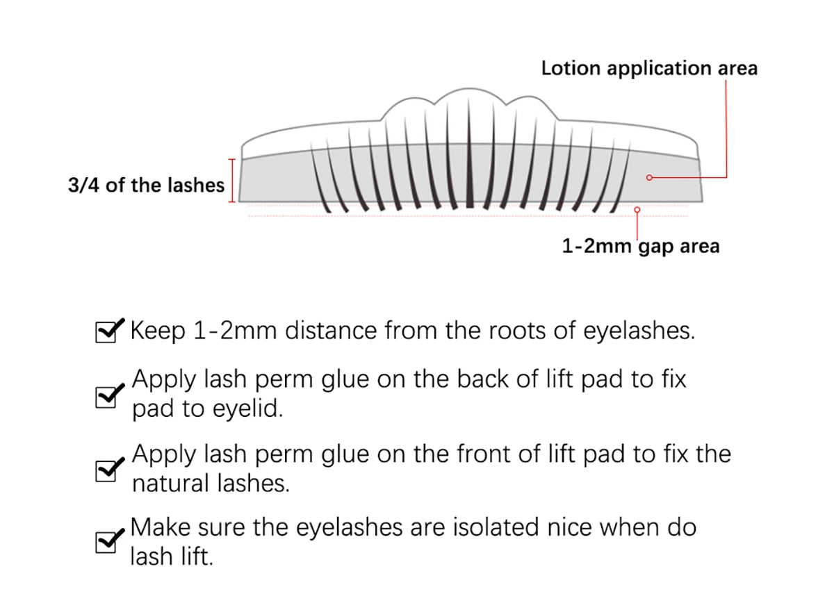 Semi-Permanent Lash Lift Kit Professional Eyelash Lifting Lamination Set Beauty Treatment Salon Home DIY Eyelashes Makeup Tools