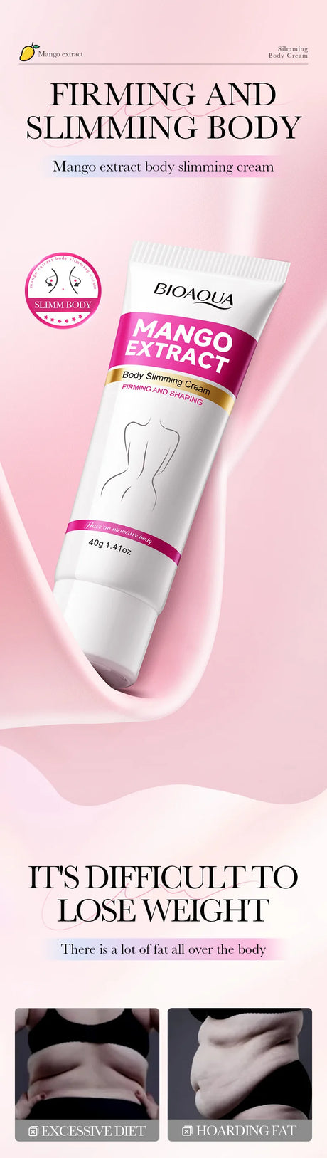 Hot Body Slimming Cream Anti Cellulite Fat Burner Tightens Belly Anti Sagging Sweating Enhancer Abdominal Muscle Shaping Cream