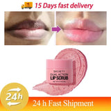 Remove Dark Lip Scrub Fast Lightening Pink Lip Exfoliating Fade Lip Line Dead Skin Moisturizer Korean Care Products Beauty Healt