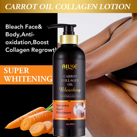AILKE Collagen Whitening Set, Moisturizer, Hydration, Dark Spot Removal, Brightening Body Lotion, Armpit Whitening Cream