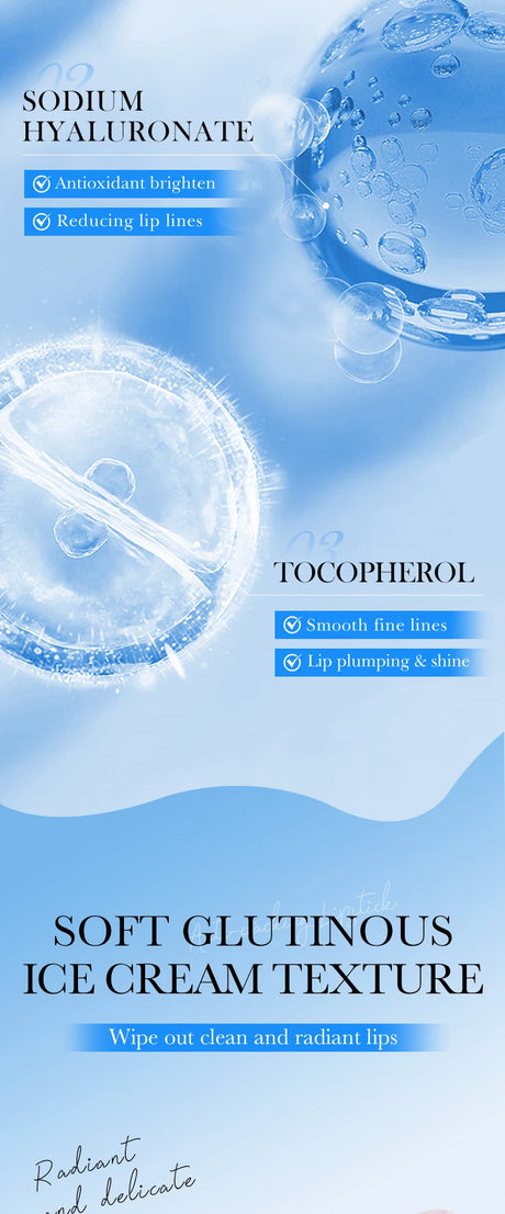 SADOER 1/5/10/15/20PCS Hyaluronic Acid Lip Balm Long-Lasting Moisturizing Lip Care, Hydrating & Nourishing Soothe Dryness