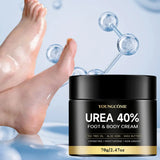 Urea 40% Cream Foot Cream for Dry Cracked Feet Heels Knees Hands Repair Treatment,Moisturizer Dead Skin Remover Foot Cream