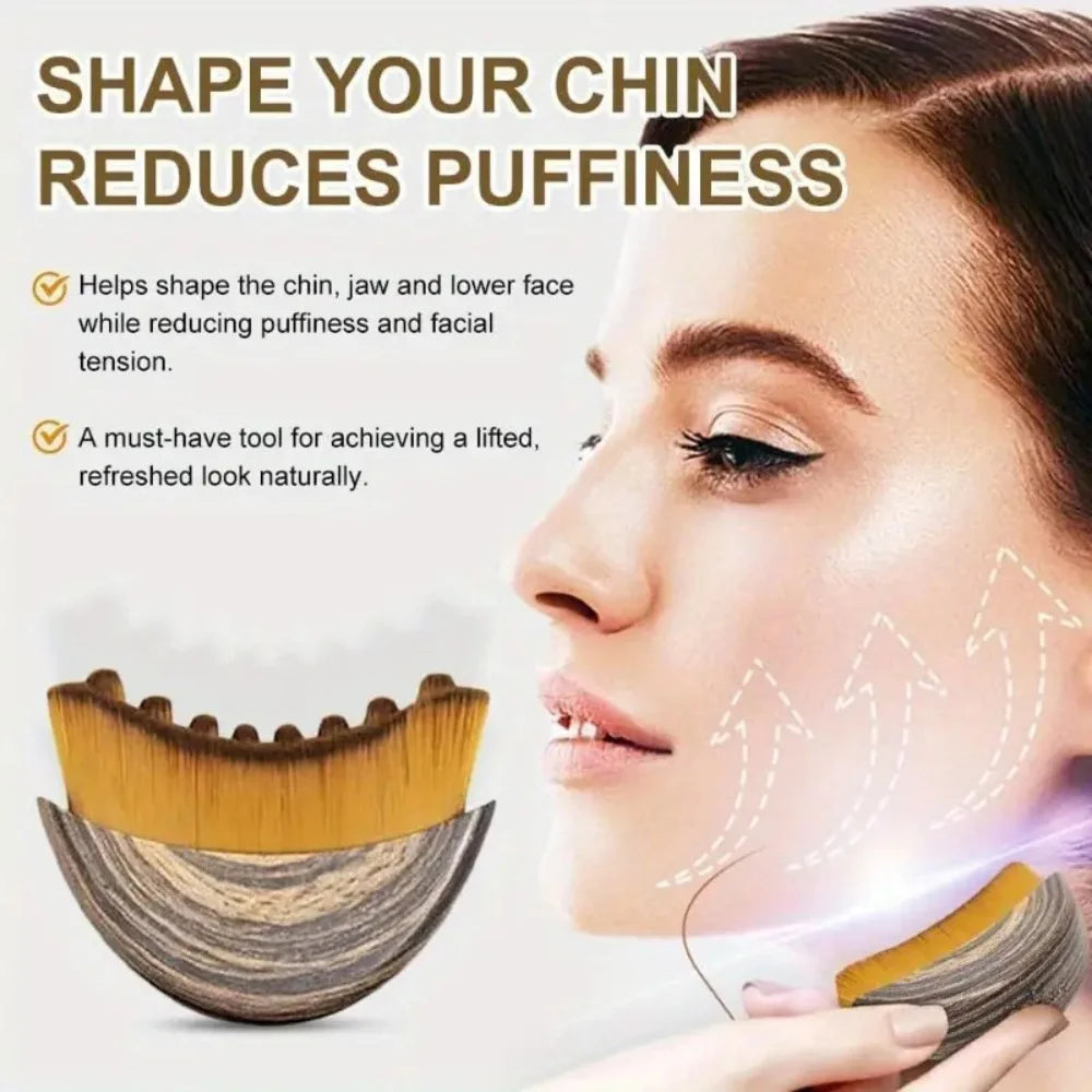 Spa Body Brush for Dry Brushing Lymphatic Drainage Face Massager Dry Skin Blood Circulation Tool for Face And Body Care
