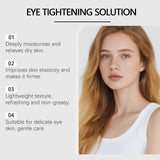 Instant Eye Care Cream With Brush Lasting Moisturizing Firming Smoothing Fine Lines Anti-Aging Eye Bag Removal Skin Care