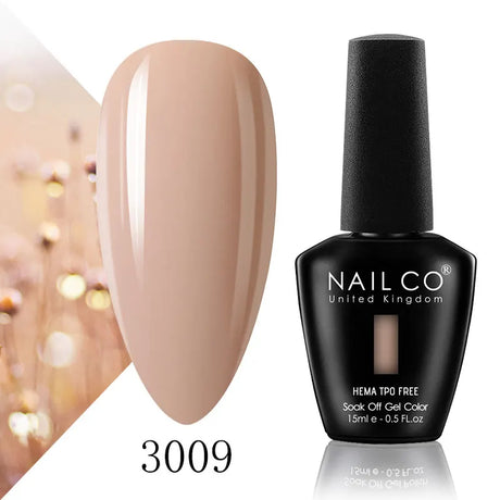 NAILCO 15ml HEMA FREE TPO FREE Top Base Coat Nail Gel Polish Supplies Vernis Semi Permanent Nail Art Manicure Gel Ongle UV Nails