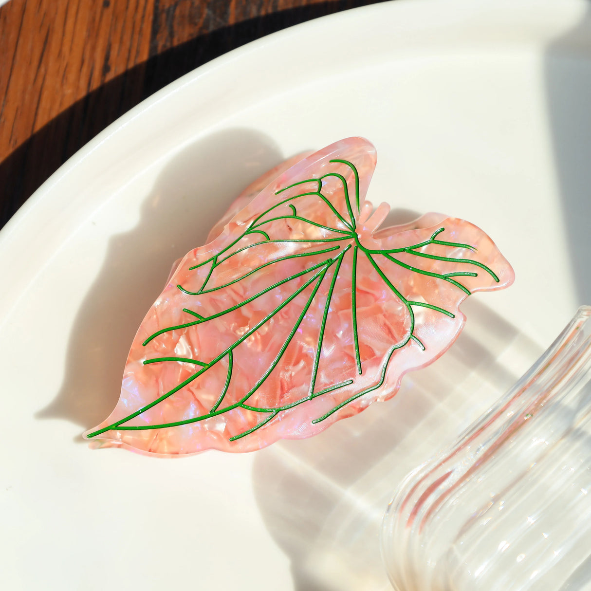 2025 NEW Original Plant Series Leaves Hair Claw Acetate Claw Clips Summer Trendy Hair Clips INS Hair Accessories for Women Girls