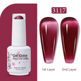 Clou Beaute Jelly Color UV Gel Manicure Summer Pink Nude Gel Nail Rainbow Nail Supplies For Professionals Semi-permanent Varnish