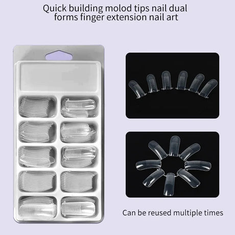 Poly Gel Extension Tool Set Professional Gel Nail Polish Kit With UV LED Nail Lamp Dryer And Electric Nail Drill Machine