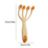 1PCS Five Wheel Ball Point Rolling Manual Massage For Waist Back Neck And Leg Head Massage And Slimming Spa To Release Fascia