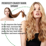 Eelhoe Hair Fluffy Styling Spray Hair Fluffy Lazy Degreasing Refreshing Durable Styling Deeply Nourish Hair Wash Free Spray