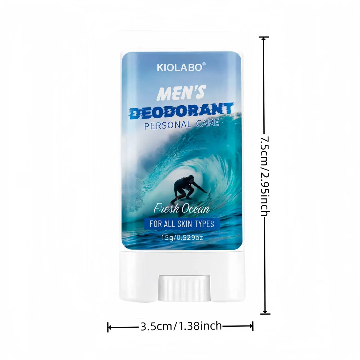 Refreshing Antiperspirant Cream for Hands, Feet, Face & Underarms, Quick-Dry Sweat Control, Lightweight for Daily Use & Hot Weat
