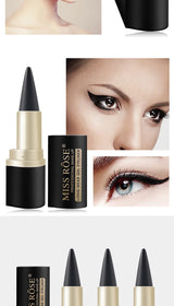 MissRose Waterproof Eyeliner Gel Matte - 24H Quick-drying Rich Pigment Single Head Gel Pencil Smudge-proof Long-lasting Black