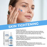 Copper Titanium Essence Hyaluronic Acid Serum For Sensitive Dry Moisturizing Brightening Soothing Face Skin Care Essence