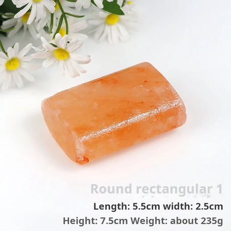 Himalayan Massage Salt Stones, Salt Soap, & Diverse Shaped Hot Compress Salt Soaps Specifically for Bathing & Facial Cleansing
