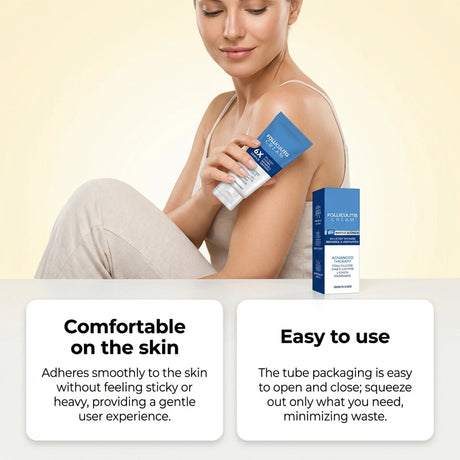 Folliculitis Cream Reduce Redness Relieve Itching Soothing Stimulating Herbal Gentle Smoothing Nourishing Care Cream