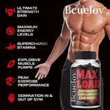 Men's Energy Supplement - Daily Energy Supplement, Supports Muscle Mass, Energy and Vitality,Non-GMO