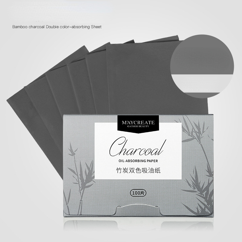 100Pcs Face Oil Blotting Paper Protable Face Wipes Facial Cleanser Oil Control Oil-absorbing Sheets Blotting Tissue Makeup Tools