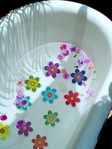 10pcs Cartoon Pattern Bathroom Bathtub None Slip Stickers Staircase Floor EPDM Mat Kids Room Self-adhesive Anti-skid Sticker