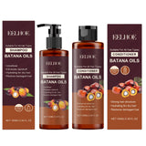 Batana Oil Shampoo Conditioner Cleaning Scalp Oil Control Anti Dandruff Smoothing Prevent Dryness Hair Care Set for Men Women