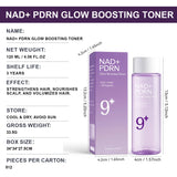 NAD+PDRN Glow Boosting Toner, Firming, Hydrating, Elasticity, Fade Fine Lines, Skincare Moisturizing Essence for Dry Skin, 120ML