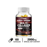 Multi Collagen Capsules - for Skin, Hair, Nails & Bone Health, Supports Joint, Digestive and Immune System Health