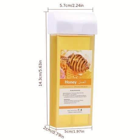 100g Roll On Wax Hair Removal Wax Cartridge Depilatory Wax Roller For Sensitive Skin Waxing Cartridge Refill Home Self Waxing