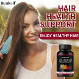 Collagen Peptides Capsules - with Biotin and Zinc, Anti-Aging, Anti-oxidation, Hair, Skin, Nails, Bones, Joint Health Support