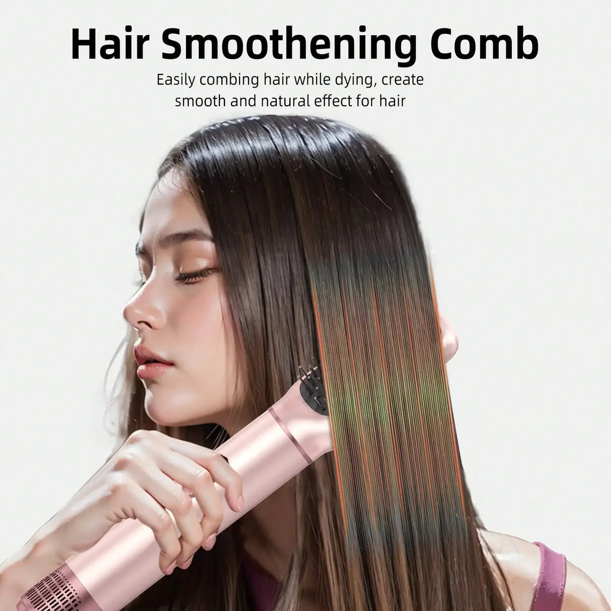 Hot Sale 5-in-1 Hot Air Comb Curling iron Multifunctional curling iron Household hair dryer Hair straightener Comb Hair dryer