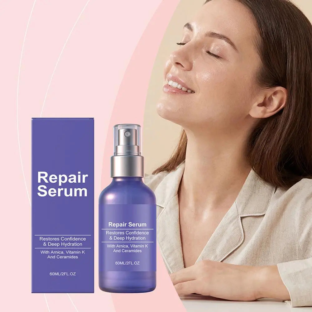 Vitamin K & Ceramides Repair Serum 60ml, Barrier Repair, Deep Hydration & Soothing Facial Essence for All Skin Types