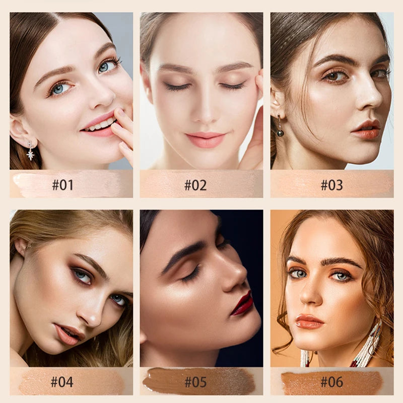 Multifunctional Liquid Foundation Concealer Stick Dark Circles Corrector Nose Contour Shading Cream Highlighter Makeup Cosmetics