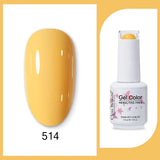 Clou Beaute Gel Color Hema TPO Free 15ml Gel Nail Varnish Soak Off UV Gel Polish Nail Art Manicure Lacquer Nail Art Jelly Gel