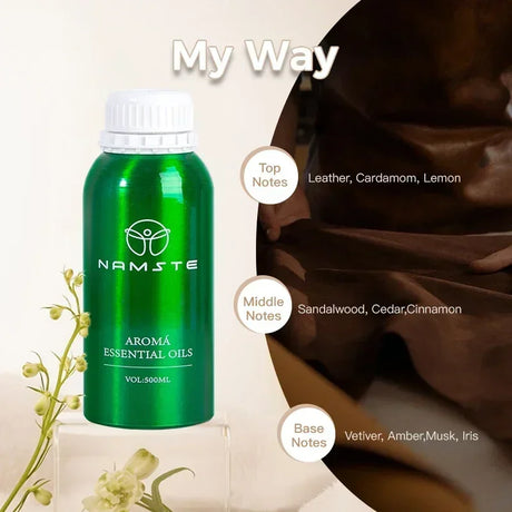 NAMSTE 500ml luxury Essential Oils Pure Natural for Diffuser humidifier Aromatherapy Jasmine Orchid Aroma Oil perfume spray