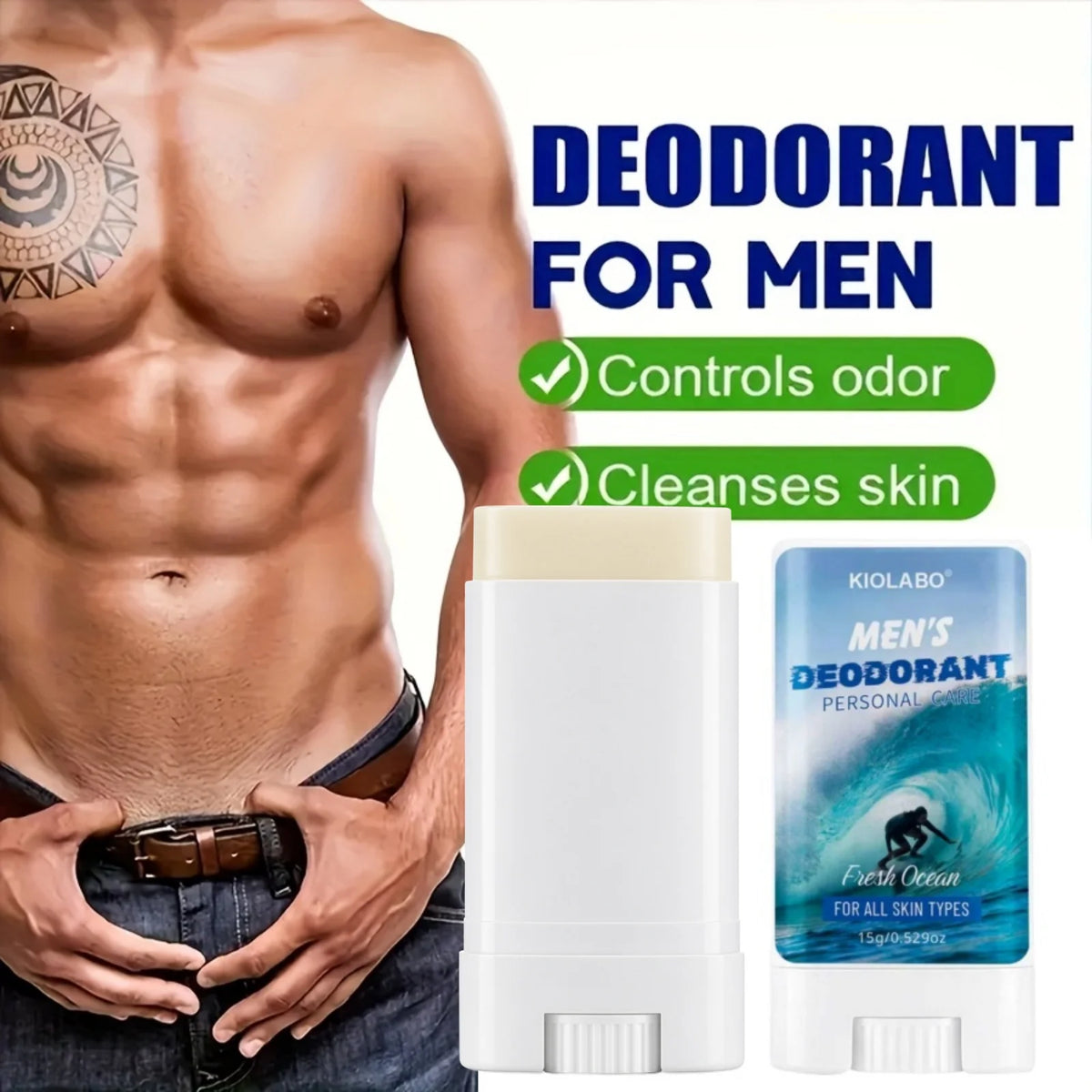 Refreshing Antiperspirant Cream for Hands, Feet, Face & Underarms, Quick-Dry Sweat Control, Lightweight for Daily Use & Hot Weat