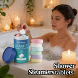 Shower Steamers Tablets Aromatherapy Relief Physical Fatigue Stress Improve Mood Enhance Sleep Quality Relaxing Bath Tablets Set