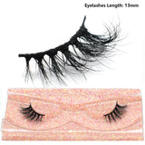 Half Lashes Mink Eyelashes Fluffy Soft False Eyelashes Wispy Cross Mink Eye Lashes Natural Short Mink Eyelash Extension Makeup
