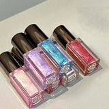 HERORANGE Glittering Mirror Lip Glaze, Watery Shimmering Light Lip Gloss Makeup 6 Colors, Hydrating Moisturizing, Long Lasting