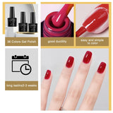 Poly Gel Extension Tool Set Professional Gel Nail Polish Kit With UV LED Nail Lamp Dryer And Electric Nail Drill Machine