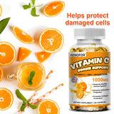 Vitamin C Capsules, Antioxidant, Support Immune System, Cellular Energy Production, Skin Brightening & Collagen Synthesis
