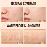 O.TWO.O Liquid Foundation Cream for Face 30ml High Coverage Makeup Base SPF30 Waterproof Concealer Makeup Foundation