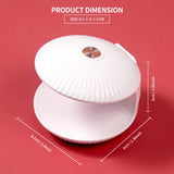Mini Nail Dryer UV LED Lamp Machine Shell Single Finger Phototherapy Machine for Nails UV Gel Polish Quick Drying Manicure Tools