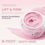 100ml KOEC B-TIGHT Lifting Firming Smoothing Booty Mask Body Cream Reduce Cellulite Hyaluronic Acid Brazil Pepper Guarana Seed