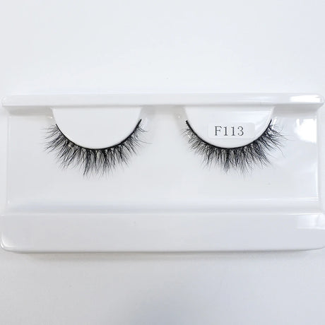 Natural Mink Lashes High Quality Fashion Classic Soft Full Strip Lashes Makeup 12mm Short Mink Eyelashes