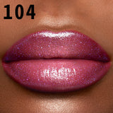 Moisturizing, Plump and Sparkling Lip Gloss, Water-Glossy Mirror Lip Glaze, Glitter Lip Makeup for Women Lip Oil Cosmetics Gifts